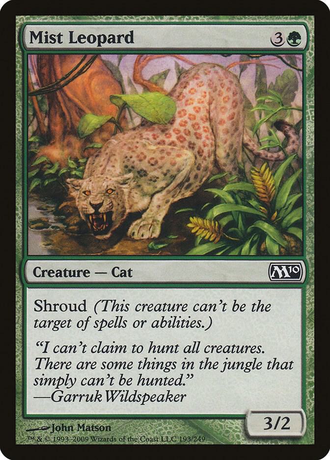 Mist Leopard 193 card from Magic 2010 (M10)