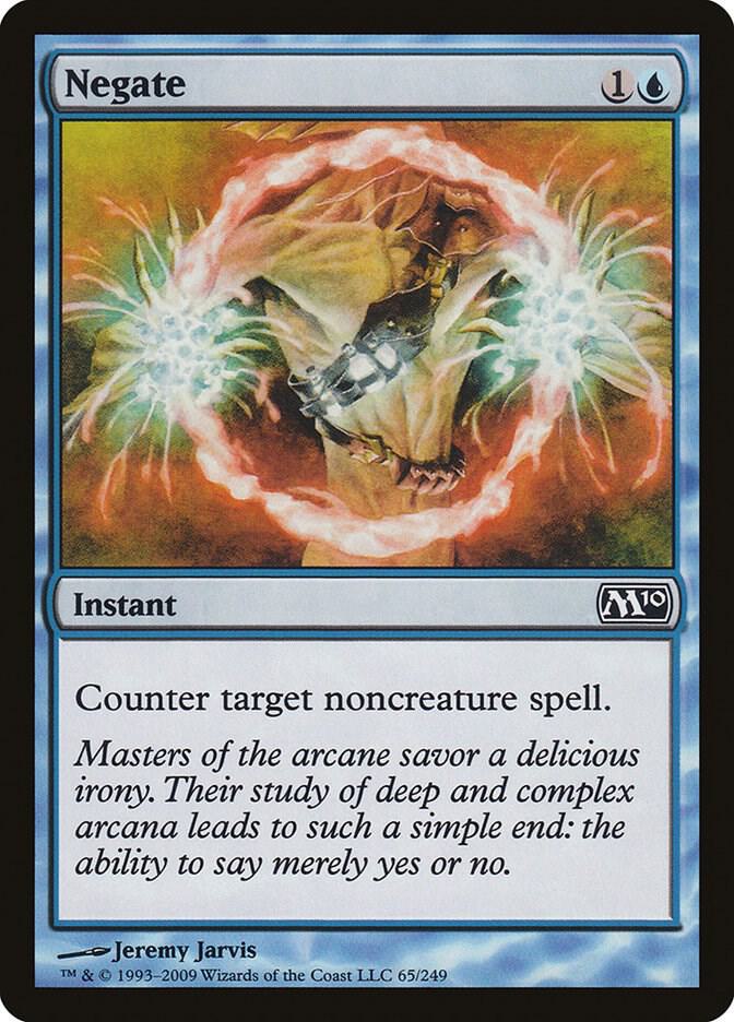 Negate 65 card from Magic 2010 (M10)