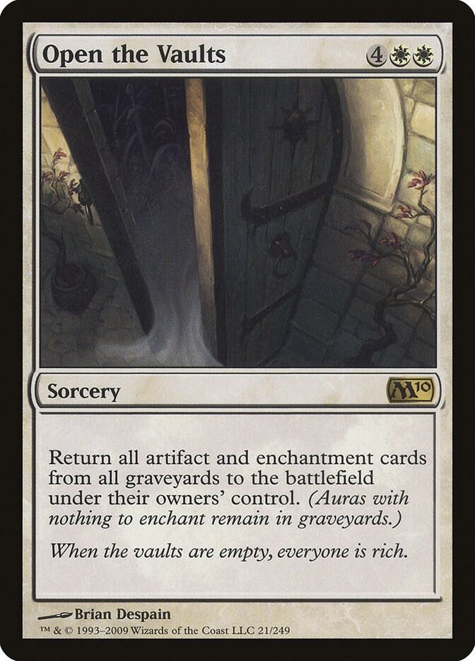 Open the Vaults 21 card from Magic 2010 (M10)