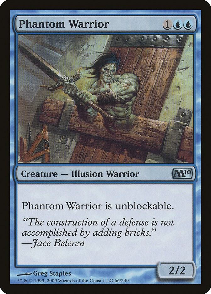 Phantom Warrior 66 card from Magic 2010 (M10)