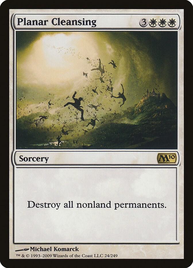 Planar Cleansing 24 card from Magic 2010 (M10)