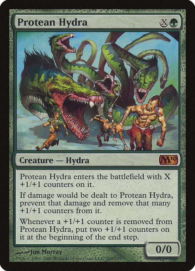 Protean Hydra 200 card from Magic 2010 (M10)