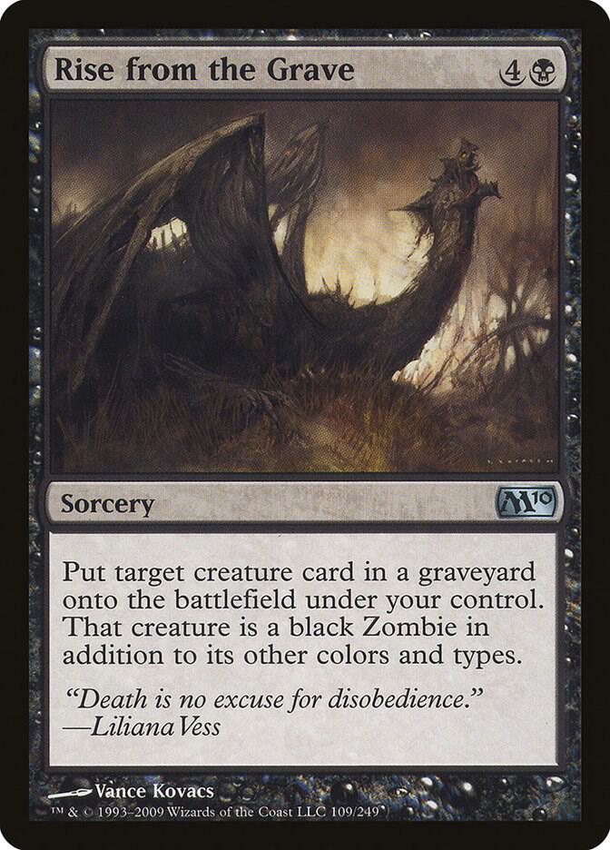 Rise from the Grave 109 card from Magic 2010 (M10)