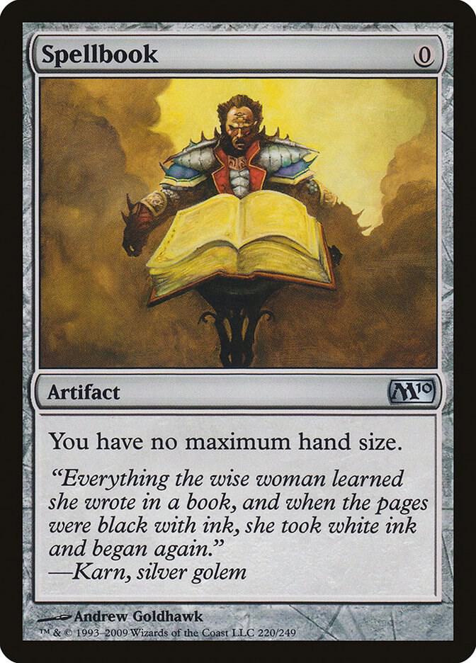 Spellbook 220 card from Magic 2010 (M10)