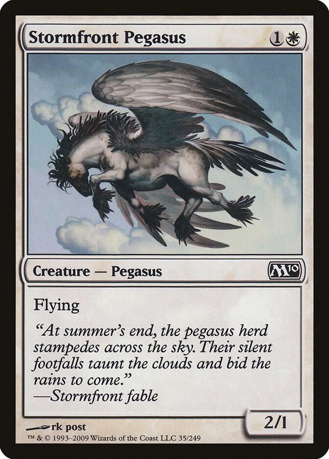 Stormfront Pegasus 35 card from Magic 2010 (M10)