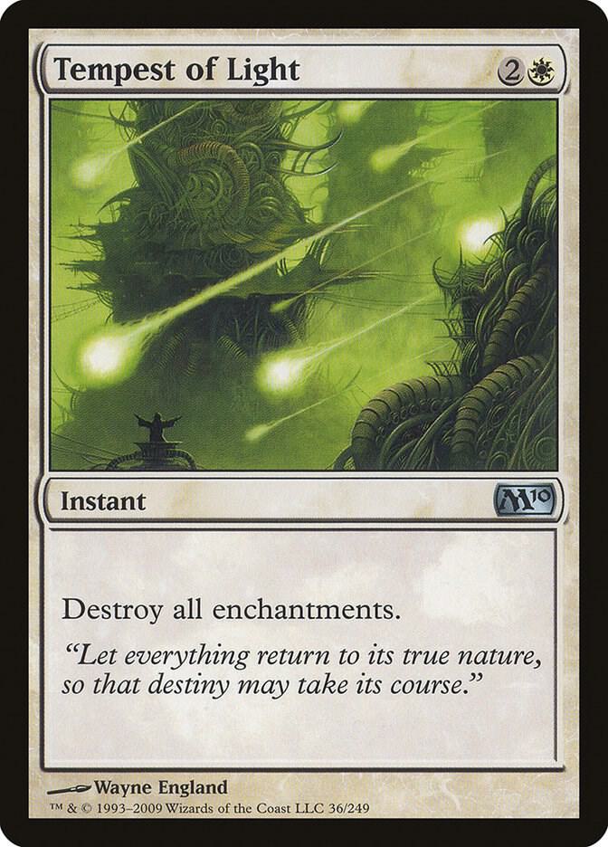 Tempest of Light 36 card from Magic 2010 (M10)