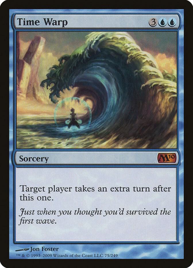 Time Warp 75 card from Magic 2010 (M10)
