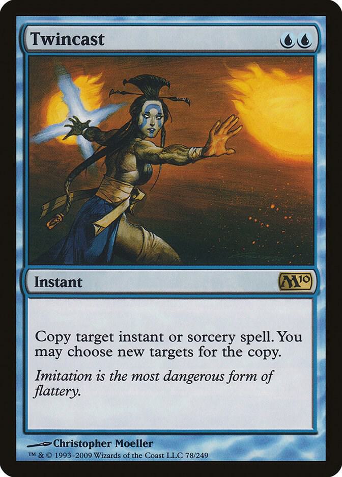 Twincast 78 card from Magic 2010 (M10)