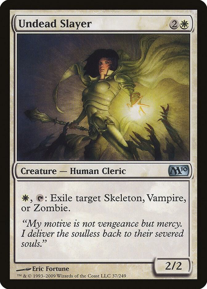 Undead Slayer 37 card from Magic 2010 (M10)