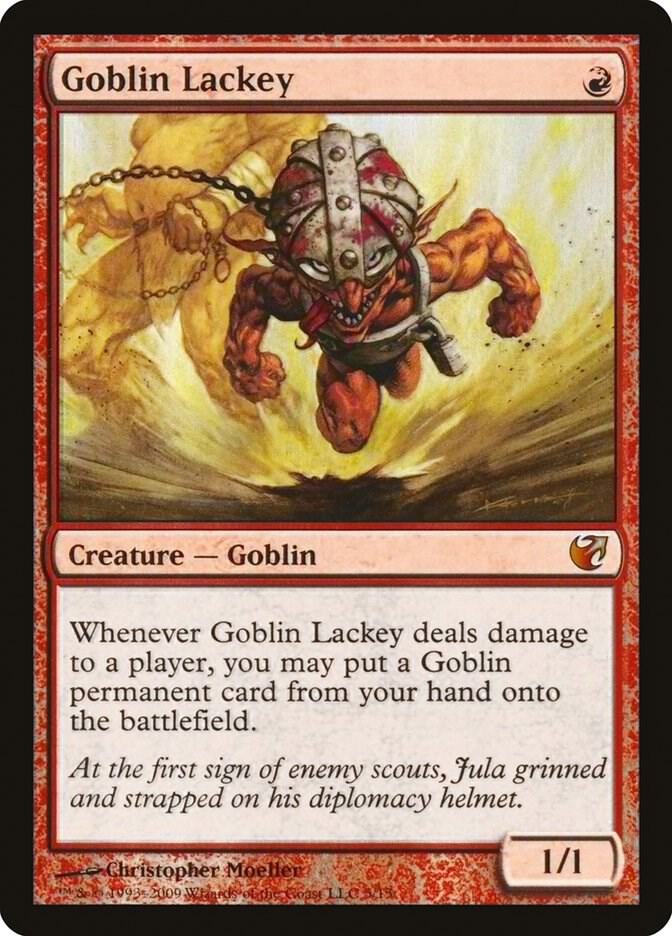 Goblin Lackey 5 card from From the Vault: Exiled