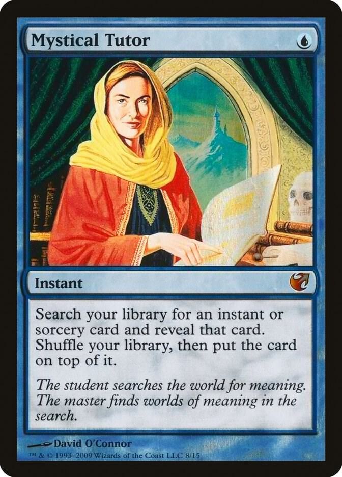Mystical Tutor 8 card from From the Vault: Exiled