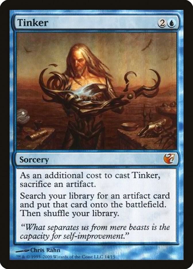 Tinker 14 card from From the Vault: Exiled