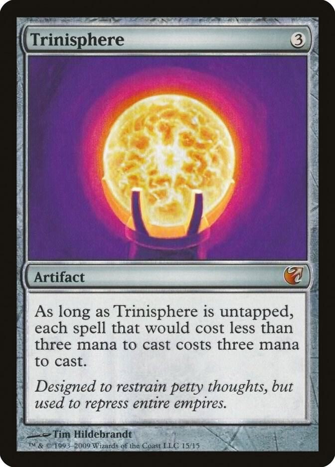 Trinisphere 15 card from From the Vault: Exiled