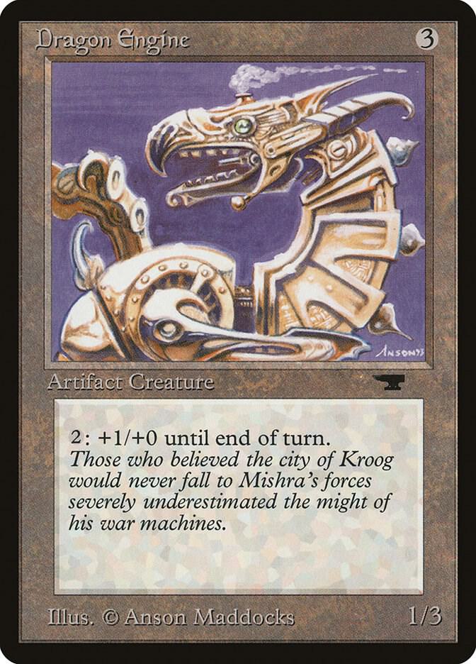 Dragon Engine card from Antiquities