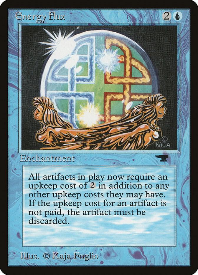 Energy Flux card from Antiquities