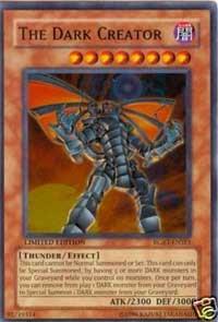 The Dark Creator RGBT-ENSE1 card from Raging Battle SE