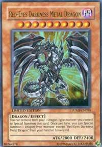Red-Eyes Darkness Metal Dragon JUMP-EN030 card from Shonen Jump Magazine Promos
