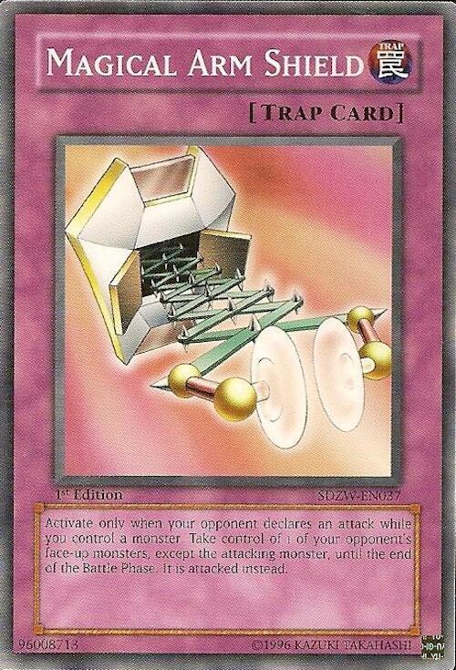 Magical Arm Shield SDZW-EN037 card from Structure Deck: Zombie World