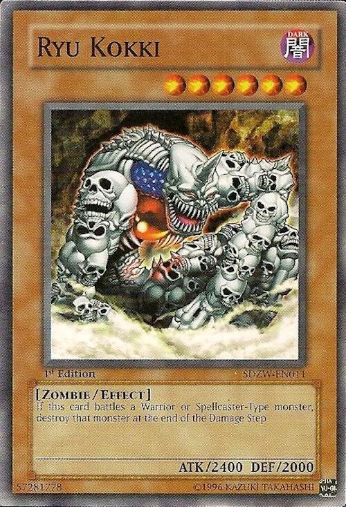 Ryu Kokki SDZW-EN011 card from Structure Deck: Zombie World