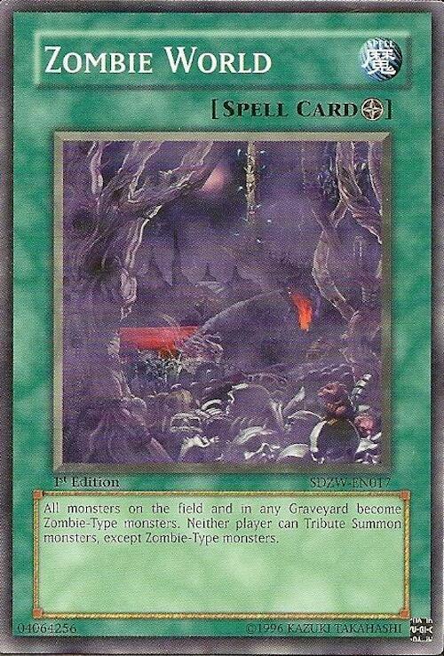 Zombie World SDZW-EN017 card from Structure Deck: Zombie World