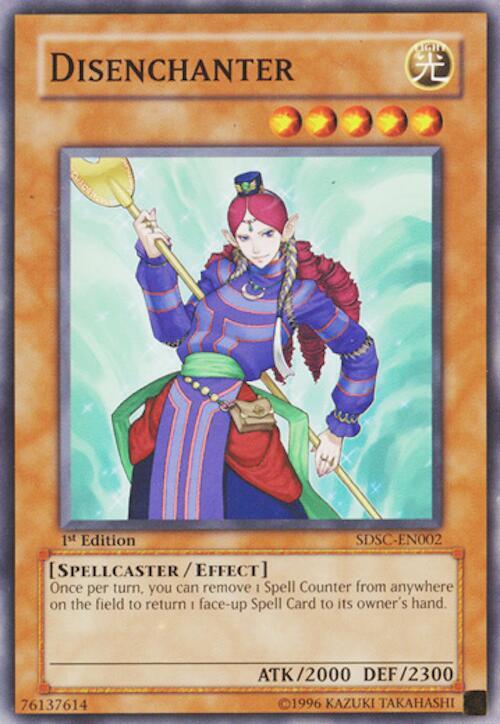 Disenchanter SDSC-EN002 card from Structure Deck: Spellcaster's Command