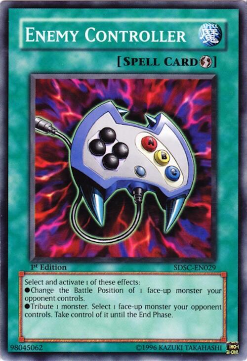 Enemy Controller SDSC-EN029 card from Structure Deck: Spellcaster's Command