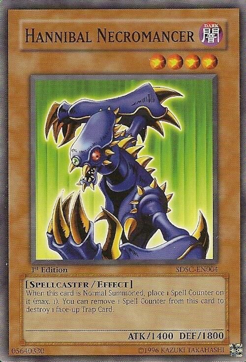 Hannibal Necromancer SDSC-EN004 card from Structure Deck: Spellcaster's Command