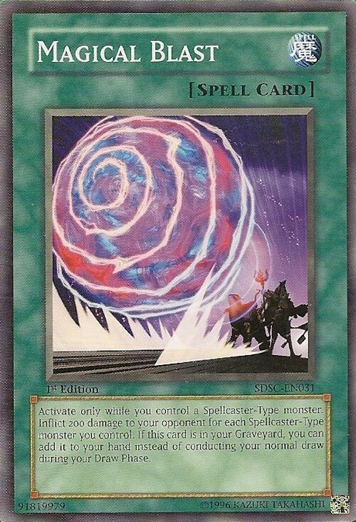 Magical Blast SDSC-EN031 card from Structure Deck: Spellcaster's Command