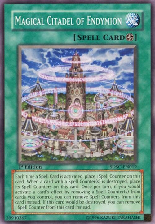 Magical Citadel of Endymion SDSC-EN019 card from Structure Deck: Spellcaster's Command