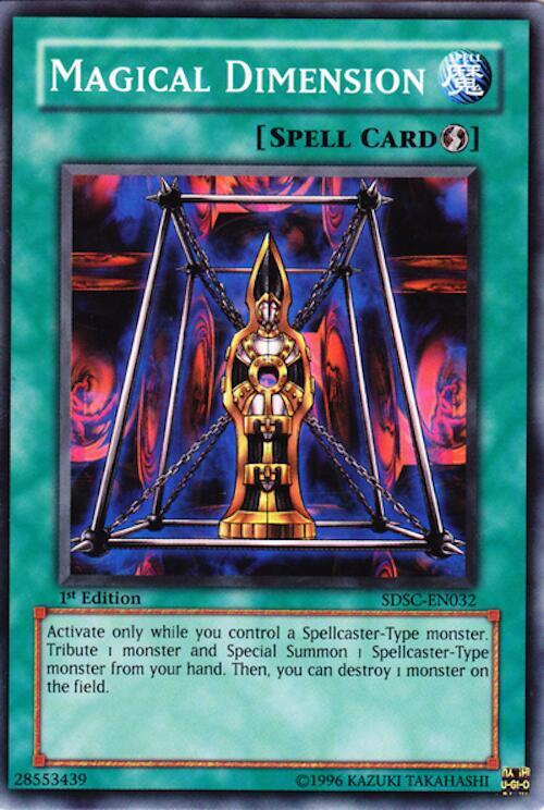 Magical Dimension SDSC-EN032 card from Structure Deck: Spellcaster's Command