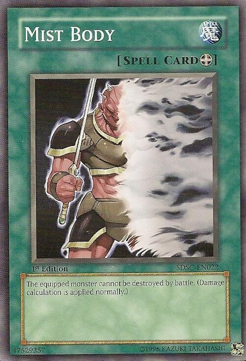 Mist Body SDSC-EN022 card from Structure Deck: Spellcaster's Command