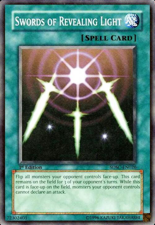 Swords of Revealing Light SDSC-EN026 card from Structure Deck: Spellcaster's Command