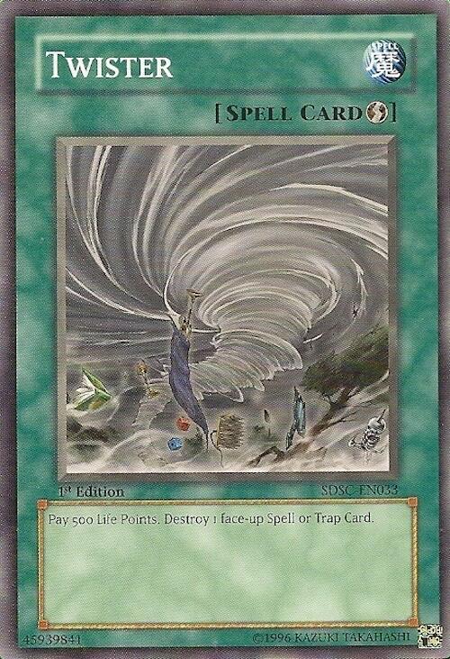 Twister SDSC-EN033 card from Structure Deck: Spellcaster's Command