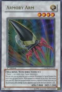 Armory Arm DP08-EN016 card from Duelist Pack 8: Yusei Fudo