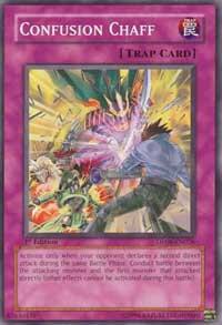 Confusion Chaff DP08-EN026 card from Duelist Pack 8: Yusei Fudo