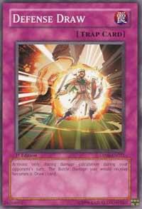 Defense Draw DP08-EN023 card from Duelist Pack 8: Yusei Fudo