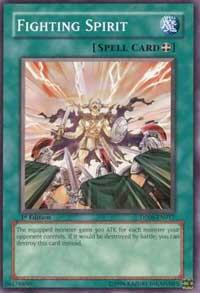 Fighting Spirit DP08-EN017 card from Duelist Pack 8: Yusei Fudo
