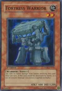 Fortress Warrior DP08-EN010 card from Duelist Pack 8: Yusei Fudo