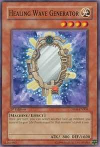 Healing Wave Generator DP08-EN008 card from Duelist Pack 8: Yusei Fudo