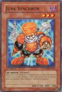 Junk Synchron DP08-EN001 card from Duelist Pack 8: Yusei Fudo