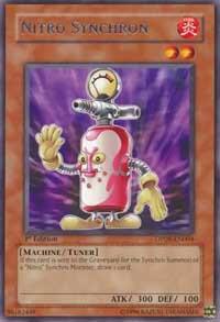 Nitro Synchron DP08-EN004 card from Duelist Pack 8: Yusei Fudo
