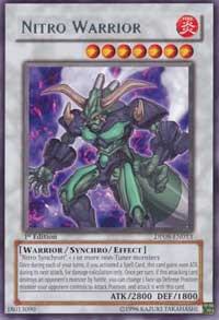 Nitro Warrior DP08-EN013 card from Duelist Pack 8: Yusei Fudo
