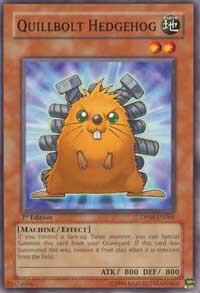 Quillbolt Hedgehog DP08-EN005 card from Duelist Pack 8: Yusei Fudo