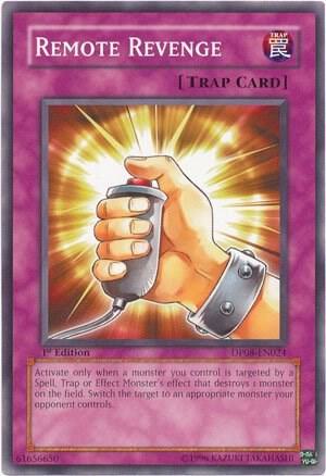 Remote Revenge DP08-EN024 card from Duelist Pack 8: Yusei Fudo