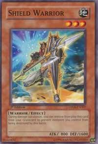 Shield Warrior DP08-EN007 card from Duelist Pack 8: Yusei Fudo