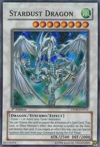 Stardust Dragon DP08-EN014 card from Duelist Pack 8: Yusei Fudo