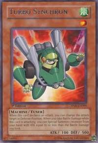 Turbo Synchron DP08-EN009 card from Duelist Pack 8: Yusei Fudo