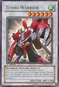 Turbo Warrior DP08-EN015 card from Duelist Pack 8: Yusei Fudo