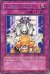 Urgent Tuning DP08-EN027 card from Duelist Pack 8: Yusei Fudo