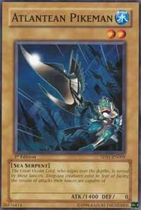 Atlantean Pikeman 5DS1-EN009 card from 5D's 2008 Starter Deck
